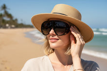 Oversized Exaggerated Vintage Retro Shield Style SUNGLASSES X-Large Black Frame - Gradient Lens 58843