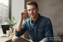 Classic Sophisticated Elegant Vintage Retro Style Clear Lens EYEGLASSES Square Tortoise & Gold Frame 7055