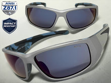 Classic Sporty Wrap Around Safety ANSI Z87.1 SUNGLASSES Protective Eyewear 6344