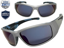 Classic Sporty Wrap Around Safety ANSI Z87.1 SUNGLASSES Protective Eyewear 6344