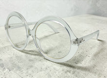 Oversized Vintage Retro Style Clear Lens EYEGLASSES Large Round Transparent Frame 80902