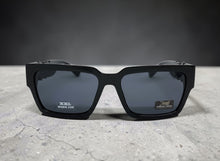 OVERSIZED Classic Hardcore Biker Gangster Style LOCS SUNGLASSES XXL Black Frame - Dark Lens 91255
