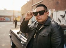OVERSIZED Classic Hardcore Biker Gangster Style LOCS SUNGLASSES XXL Black Frame - Dark Lens 91255