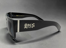 OVERSIZED Classic Hardcore Biker Gangster Style LOCS SUNGLASSES XXL Black Frame - Dark Lens 91318