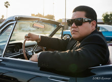 OVERSIZED Classic Hardcore Biker Gangster Style LOCS SUNGLASSES XXL Black Frame - Dark Lens 91318