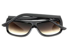 Oversized Classic Vintage Retro Style SUNGLASSES Large Black Frame Cow Pattern 1201