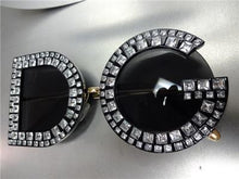 Unique Bedazzled Crystal Embellished Sunglasses