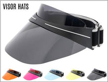Oversized Visor Hat Shades- 5 Color Options