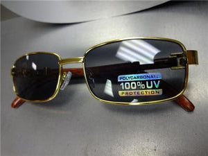 Elegant Wooden Sunglasses- Black Lens
