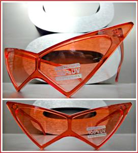 Funky Cat Eye Sunglasses- Red