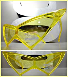 Funky Cat Eye Sunglasses- Yellow