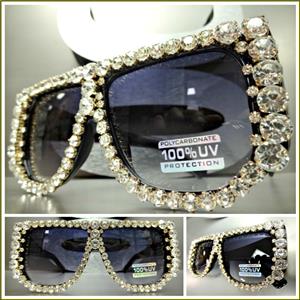 Sparkly Crystal Bedazzled Sunglasses