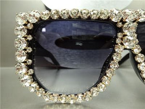 Sparkly Crystal Bedazzled Sunglasses