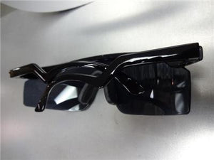 90's Retro Style Sporty Sunglasses- Black