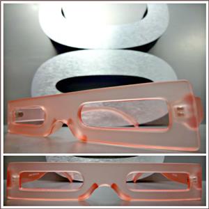 Futuristic Funky Retro Style Sunglasses- Pink