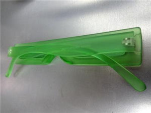 Futuristic Funky Retro Style Sunglasses- Green
