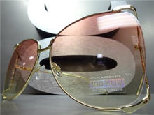 Vintage Butterfly Sunglasses- Pink/Yellow Lens