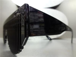 Classic Retro Style Shutter Glasses- Black Frame