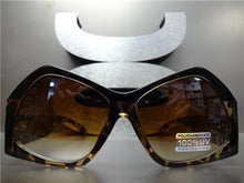 Unique Retro Sunglasses- Tortoise / Leopard
