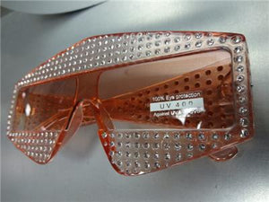 Disco Bling Sunglasses- Pink Frame