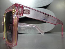 Designer Retro Style Sunglasses- Pink & Purple