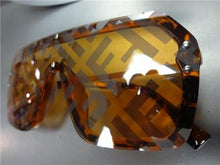 Luxe Shield Style Sunglasses- Tortoise & Orange