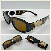 LUXURY Hip Hop Style Classic Sunglasses- Tortoise & Gold