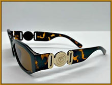 LUXURY Hip Hop Style Classic Sunglasses- Tortoise & Gold