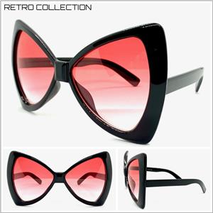 Oversized Bow Style Sunglasses- Pink
