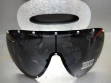 Oversized Shield POLARIZED Lens Sunglasses- Black