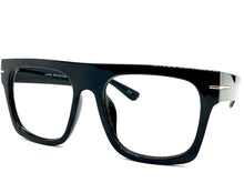 Classic Vintage Retro Style Thick Black Lensless Eye Glasses- Frame Only NO Lens E1826