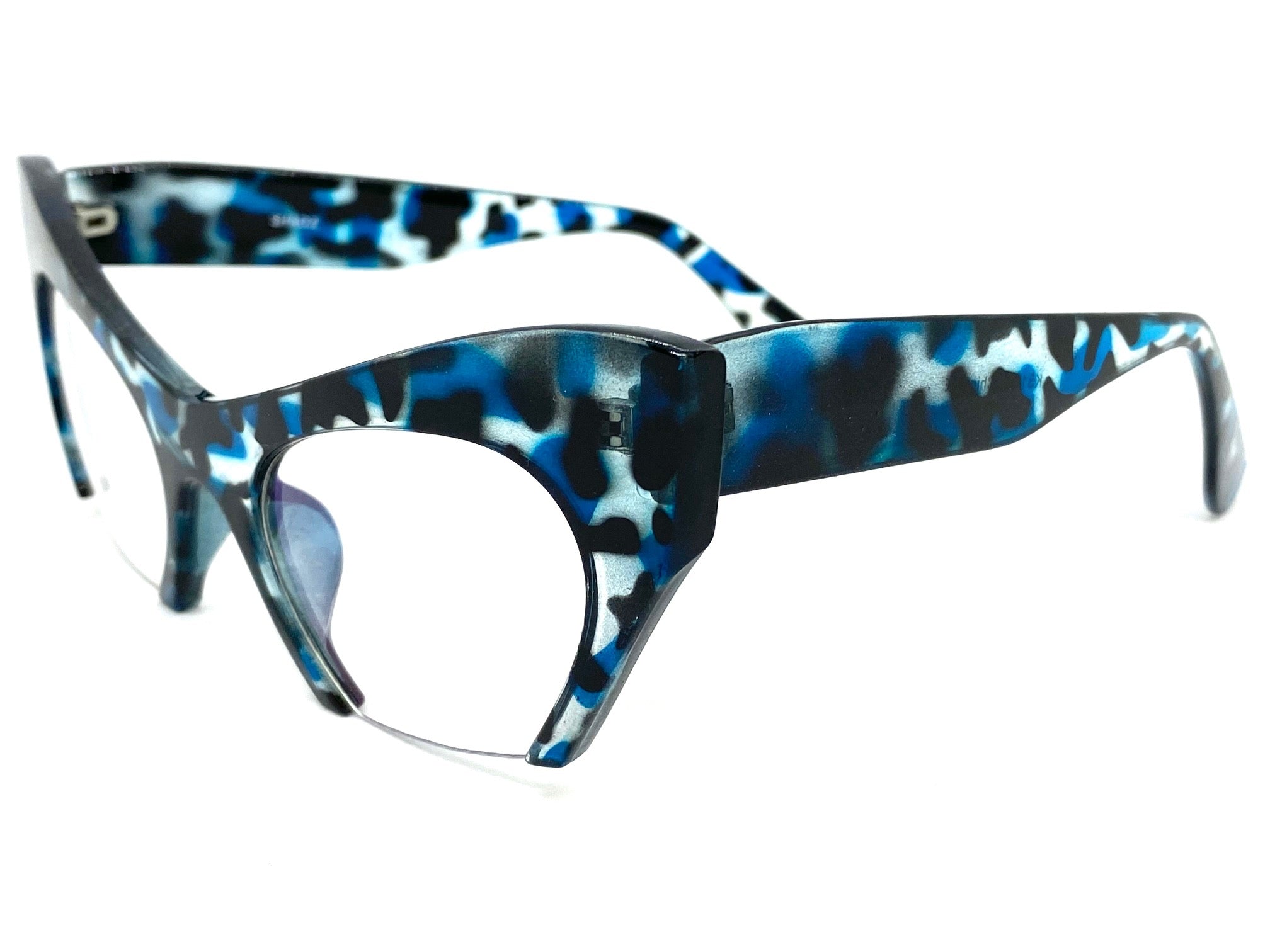 Classy Elegant RETRO Cat Eye Style Clear Lens EYE GLASSES Black Fashion  Frame • $14.99