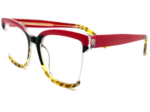 Classy Elegant Modern RETRO Style Clear Lens EYEGLASSES Multicolor Optical Frame - RX Capable 82038