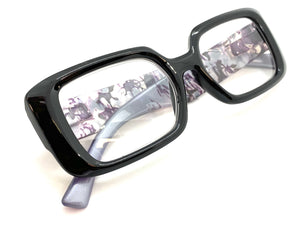 Oversized Classy Modern RETRO Style READING GLASSES READERS Lens Strength +1.50