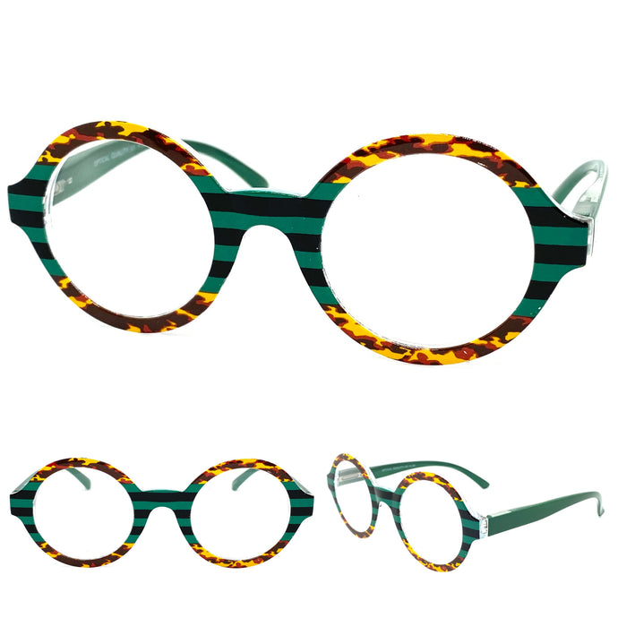 Classic Funky Modern Retro Style READING GLASSES READERS Lens Strength +1.75