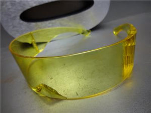 Cyclops Shield Style Sunglasses- Yellow