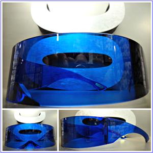 Cyclops Shield Style Sunglasses- Blue
