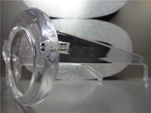Retro Oval Clear Lens Glasses- Transparent Frame