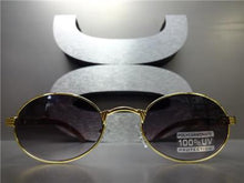 Oval Gold & Wooden Sunglasses- Gold Details/ Smoke Lens