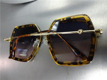 Bold Hexagon Sunglasses- Tortoise w/ Smoke Lens