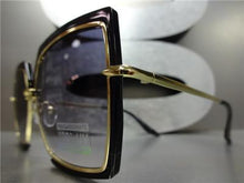 Retro Square Light Tint Sunglasses- Black