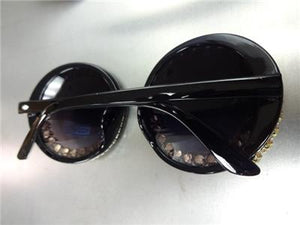 Sparkly Round Rhinestone Sunglasses