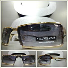 Modern Sleek Sunglasses- Rose Gold/ Smoke Lens