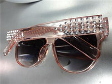 Laser Bling Effect Sunglasses- Pink