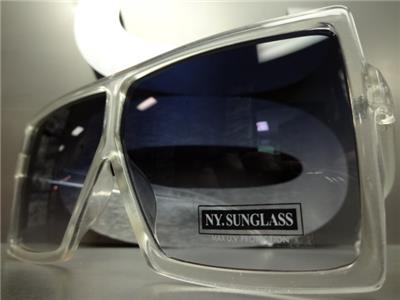 Oversized Square Shield Sunglasses- Pink Transparent Frame/ Sunset Len –  SAAK EYEWEAR