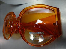 Oversized Thick Frame Sunglasses- Orange