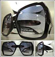 Vintage Inspired Square Frame Sunglasses- Gray Lens