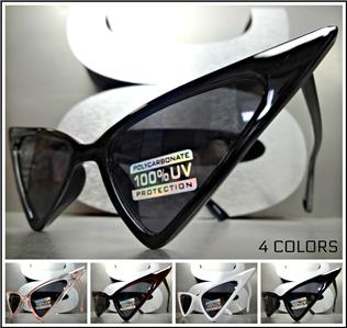 Exaggerated Pointy Cat Eye Sunglasses- 4 Color Options