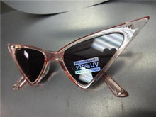 Exaggerated Pointy Cat Eye Sunglasses- 4 Color Options