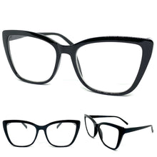 Oversized Modern RETRO Cat Eye Style READING GLASSES READERS Lens Strength +2.50